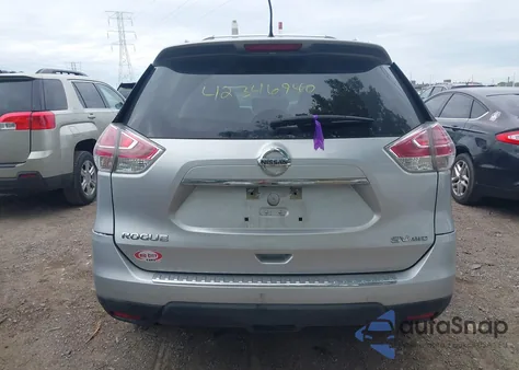 2016 Nissan Rogue Sv z USA, uszkodzony, nr VIN KNMAT2MV5GP693713